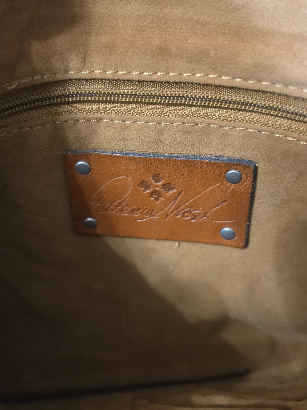 Patricia Nash backpack with matching accessories. - Picture 15 of 16